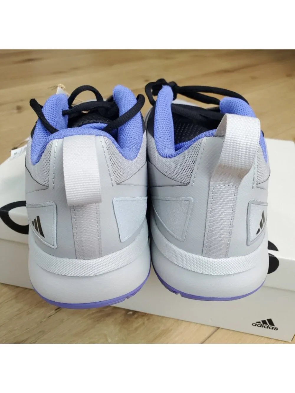 Adidas Subzone Basketball Shoes Mens Size 10.5 Grey /Black Blue Sneakers IH8559
